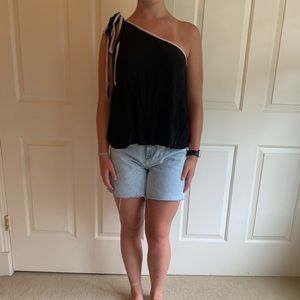 Free people one shoulder top
